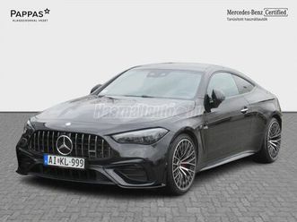 mercedes-amg cle 53 4matic 4matic+ 9g-tronic mild hybrid drive coupé. mo-i. áfá-s. garancia. isp. 1 tulajdonos. a gépkocsi napi használatban