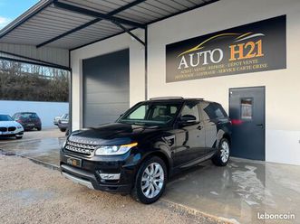 land rover range rover sport hse prefacelift 2.0 sd4 240 ch bva 8/toit pano/ camera/ key less/ detecteur d’angle mort/ entretien complet land rover/moteur neuf 