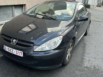 peugeot 307cc 1.6 essence export!