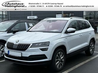 skoda karoq 1.5 tsi dsg clever ahk acc pdc kamera shz