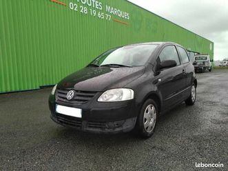 volkswagen fox 1.2i 4cv 55ch idéal jeune permis