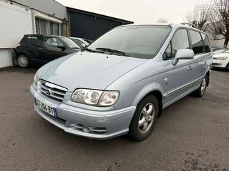 hyundai trajet 2.0 crdi 112cv boite auto 131.000kms tres rare 7 places clim cuir