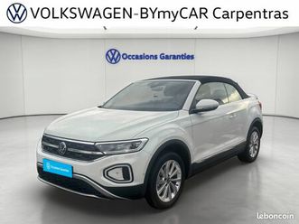 volkswagen t-roc cabriolet 1.0 tsi 116 start/stop bvm6 style