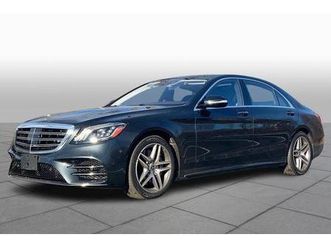 certified 2020 mercedes-benz s-class s 560 4matic
