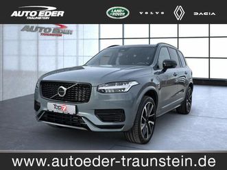 volvo xc 90 plus dark recharge plug-in hybrid awd led