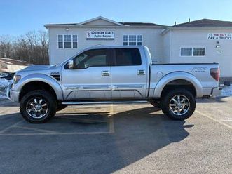 **lifted 2014 ford f-150 fx4 ftx tuscany leather moonroof loaded**