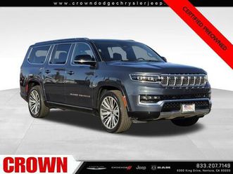 used 2024 jeep grand wagoneer l series iii