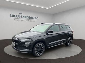 skoda karoq 2.0 tdi dsg 4x4 sportline acc matrix ahk
