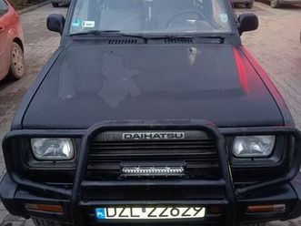 daihatsu feroza 1.6 b+lpg pielgrzymka • olx.pl