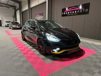 renault clio iv 1.6 turbo 220 cv edc rs 18 + rs monitor + sieges chauffants + hifo bose + volant cuir/alcanatara