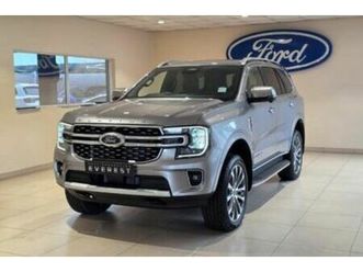 2026 ford everest 3.0d v6 platinum awd auto