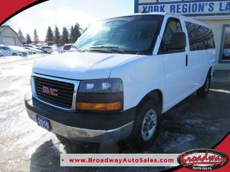 2016 gmc savana 3/4 ton people-moving 12 passenger 6.0l - v8.. s