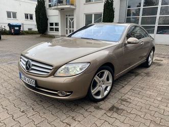 mercedes-benz cl 500/mb scheckheft/top history/alcantara