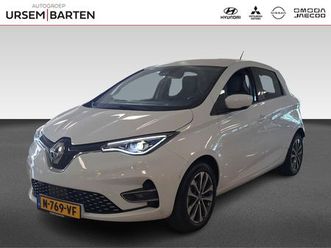 renault zoe - r135 intens 52 kwh incl. achteruitrijcamera | apple carplay/android auto | warmtepomp
