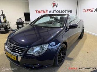 volkswagen eos 1.4 tsi highline bluemotion panodak/clima/cam — volkswagen — marktplaats