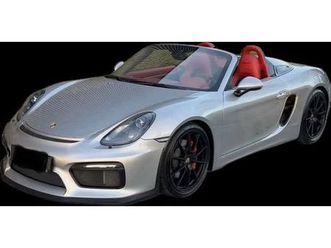 porsche spyder 981 approved bose unfallfrei