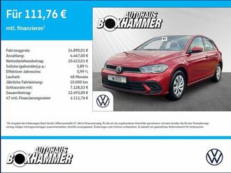 volkswagen polo 1,0 mpi life navi+tempomat+klima+shz