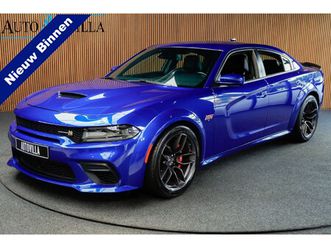 dodge charger srt 392 6.4l hemi 485pk aut. leer navi camera xenon pdc memory seats stoelverwarming voor & achter climate c. cruise c. lm velgen