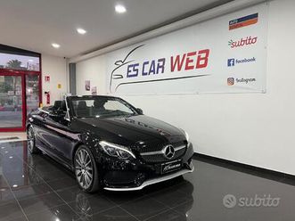 mercedes benz c220d cabrio premium plus amg 170 cv