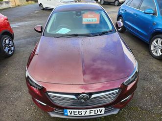 2018 vauxhall insignia grand sport 1.5 turbo design (140ps) ecotec