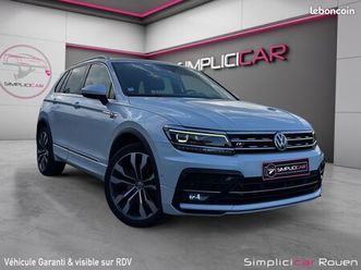 volkswagen tiguan 2.0 bi-tdi 240 dsg7 4motion carat exclusive r-line / garantie 12 mois / full options