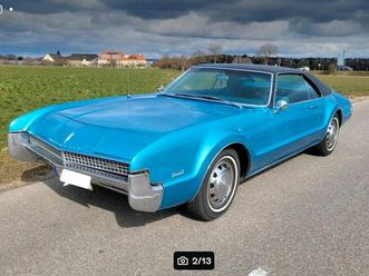 1967 oldsmobile toronado bimini blue h kz. wertgutachten&service