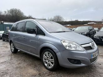 2010 vauxhall zafira 1.9td elite (120ps) auto