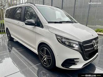mercedes benz classe v 300 d 237 ch edition amg new facelift xl extralong 8 places full - loa possible - tva recuperable - siège électrique, hifi burmester, cui