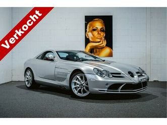 mercedes-benz slr - mclaren 5.4 v8 icoon | investment car | vleugeldeuren