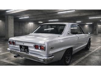 1972 nissan skyline coupe hakosuka 2 doors kgc10 long nose