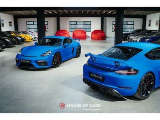 2021 porsche cayman - 718 gt4 clubsport pdk pts / arrow blue
