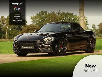 abarth 124 spider - 1.4 multiair turbo | bose | lakzwart mett. | topstaat