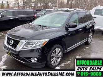 2013 nissan pathfinder platinum 4wd