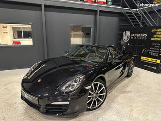 porsche boxster ( 981 ) 2.7 265ch pdk7 black edition / pse / volant sport / audio focal / garantie 12mois