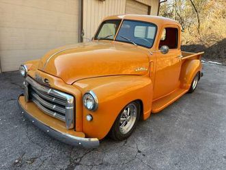 1949 gmc 100 frame swapped bagged 350 5 speed vintage air