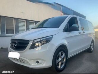 mercedes vito 119 mixto 4x4 boîte auto long 6 places 26650ht double porte caméra attelage