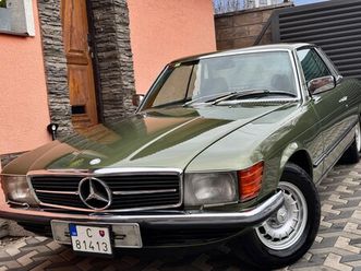 mercedes-benz slc 350 v8 c107 1978 eu verzia veteran automat top stav