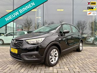 opel crossland x 1.2 online edition, carplay, 1e eigenaar, pdc, 4 seizoenen banden, nap