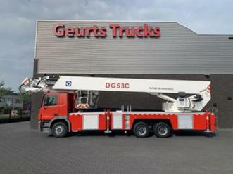 mercedes-benz actros 3332 6x4 xcmg dg53c fire figthing platf — vrachtwagens — marktplaats