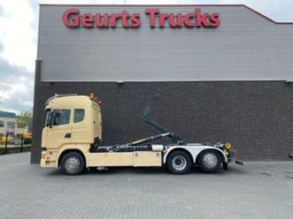 scania r450 6x2 + palfinger haakarmsysteem/abrollkipper/hook — vrachtwagens — marktplaats