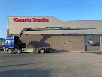 scania r580 v8 8x2 + hiab xs 544 e-8 hipro kraan/kran/crane/ — vrachtwagens — marktplaats