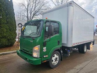 2019 isuzu npr xd 16 box truck + liftgate!!! 81k miles !!
