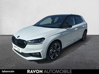 skoda fabia 1.5 tsi 150 ch evo 2 dsg7 monte-carlo