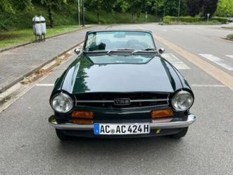 triumph tr6 top-fahrzeug gutachten 47.000,00€