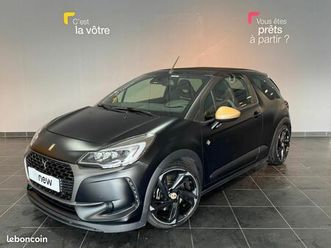 ds 3 ds3 cabriolet thp 208 s&s bvm6 performance black special