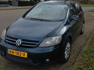 luxe volkswagen golf plus united 1.6 75kw 2008 blauw — volkswagen — marktplaats