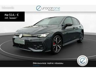 volkswagen golf (8) 1.5 ehybrid gte 272 ch toit ouvrant matrix led autres modèles disponibles