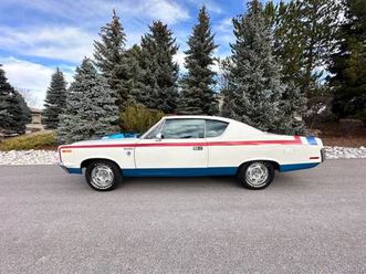 1970 amc rebel machine - frost white, v8 w 4spd, beautiful example!