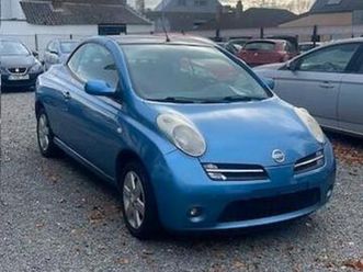 ② nissan micra cabrio 1.4 benzine euro4 mag in lez — nissan — 2ememain