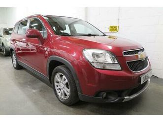 2012 chevrolet orlando 1.8 lt 5dr mpv petrol manual